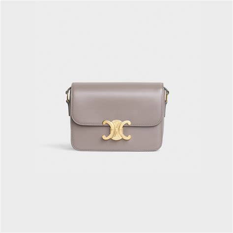 celine triomphe pebble|TEEN TRIOMPHE BAG IN SHINY CALFSKIN.